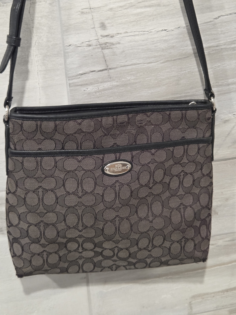 Coach Signature Crossbody Bag in Brown
